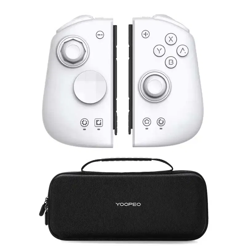 Bundle: Bundle 1, Color: Yellow, Ships From: CHINA - New! M6s Gemini 2 Gamepad Console for Nintendo Switch Joy-con Game Handle Grip Bluetooth Wireless Controller for Switch OLED