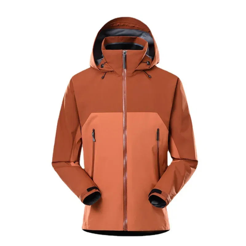 Color: Blue, Size: XXL - ARC Outdoor Men's and Women's, Fashionable, Windproof and Waterproof, Mountaineering, Breathable, Travel, Camping, Windbreaker