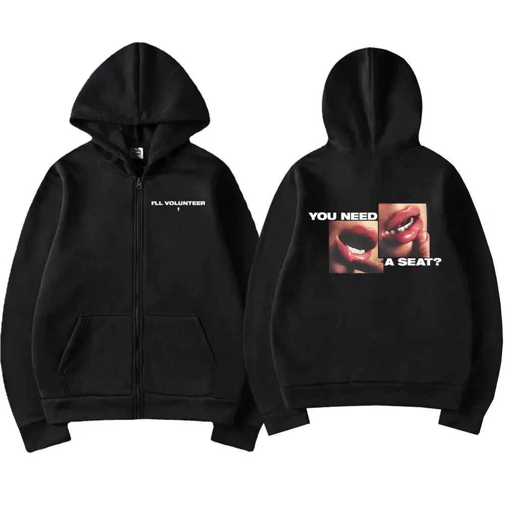 Color: Lavender, Size: XXL - Hit Me Hard and Soft 2025 Tour Zipper Hoodies Fans Gift Men Women Clothing Pullovers Fashion Hip Hop Zip Up Sweatshirts Jackets