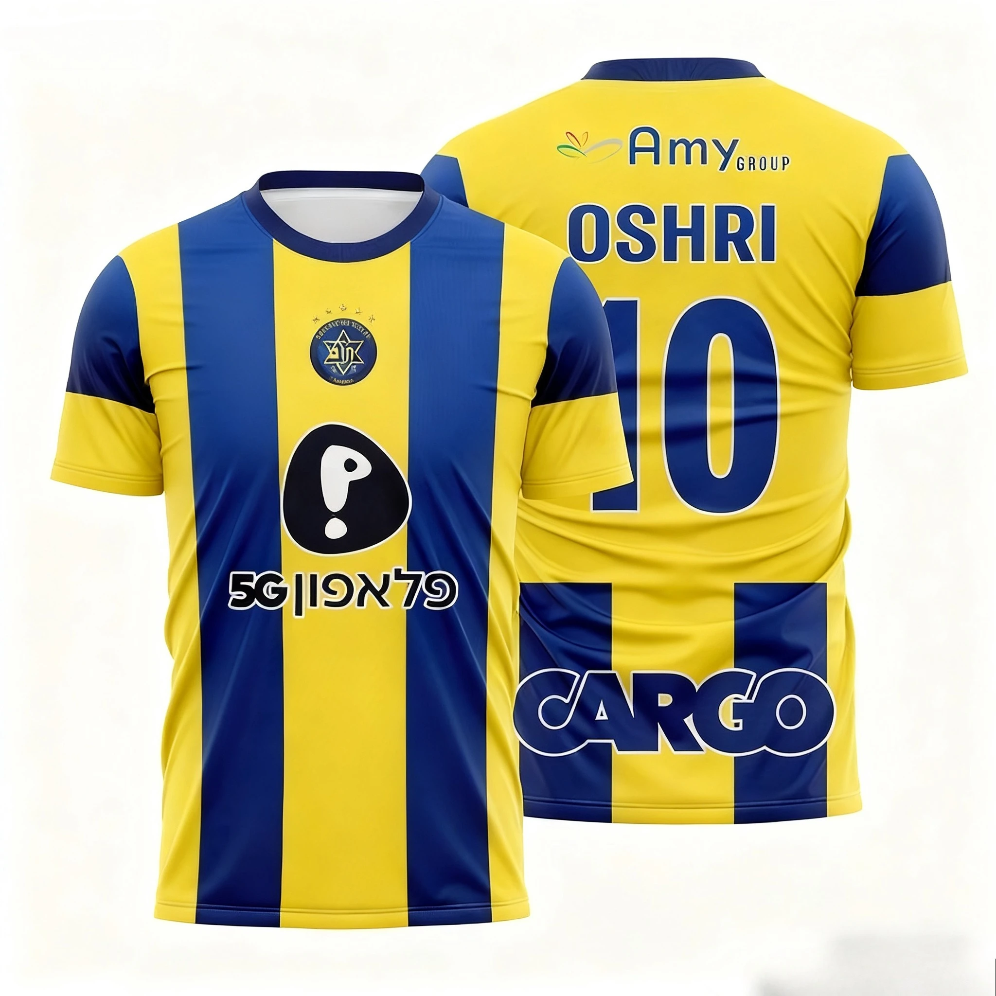 Color: green, Size: XXL - The Latest Breathable Men's and Women's T-shirts for The Daily Training of Maccabi Tel Aviv Football Club in 2026