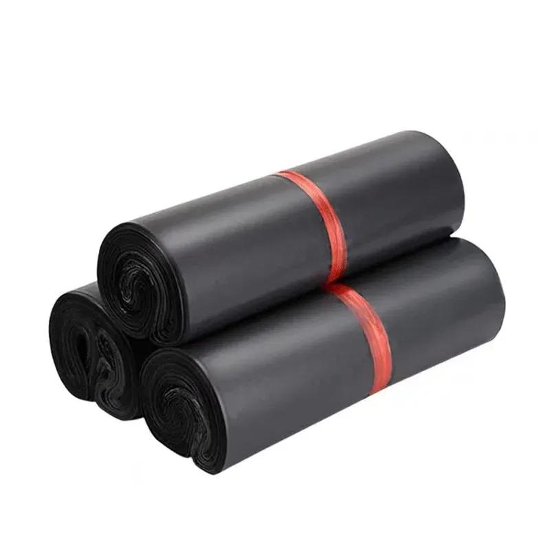 Color: Burgundy - 50pcs/Lot Courier Bag Express Envelope Storage Bags Mailing Bags Self Adhesive Seal PE Plastic Pouch Packaging Shipping Bag