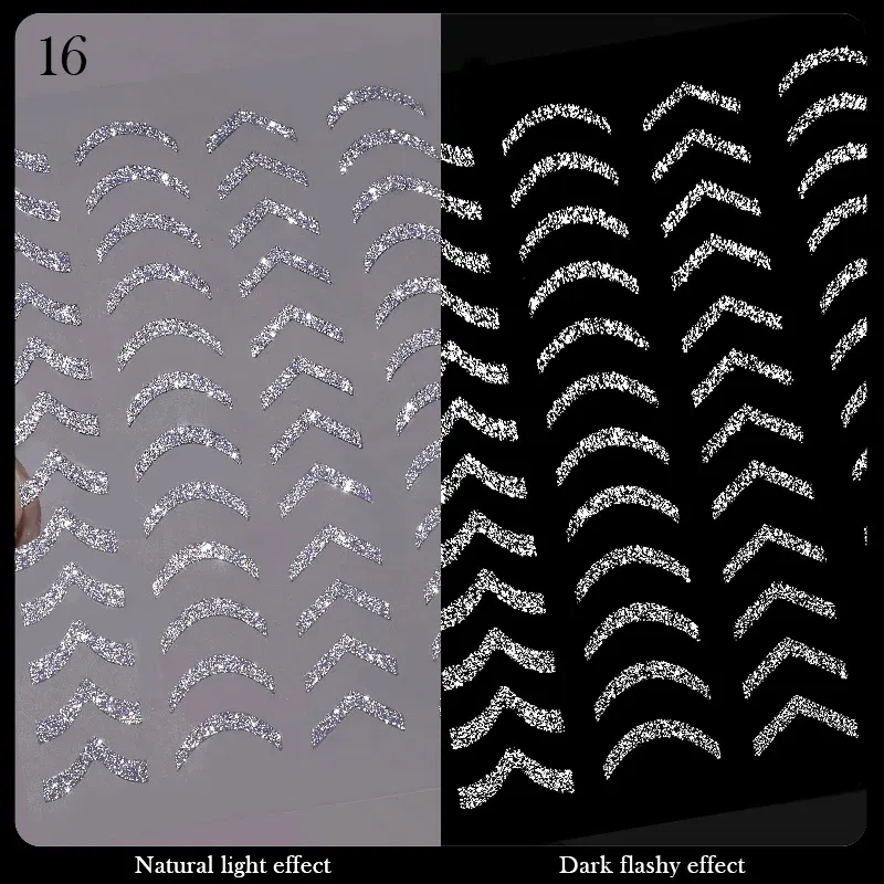 Color: Fuchsia - White French 3D Nail Stickers Manicure Gradient Line Flower Nail Art Designs Self-Adhesive Nail Tips Guides for DIY Decoration