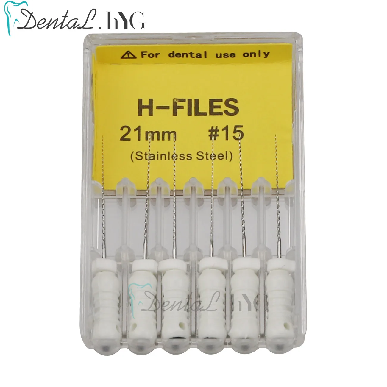 Color: Red - 6Pcs/Pack Dental Tools Root Cannal Endo K File 21mm 25mm Stainless Steel Endodontic Instruments Dentist Dentistry Odontologia
