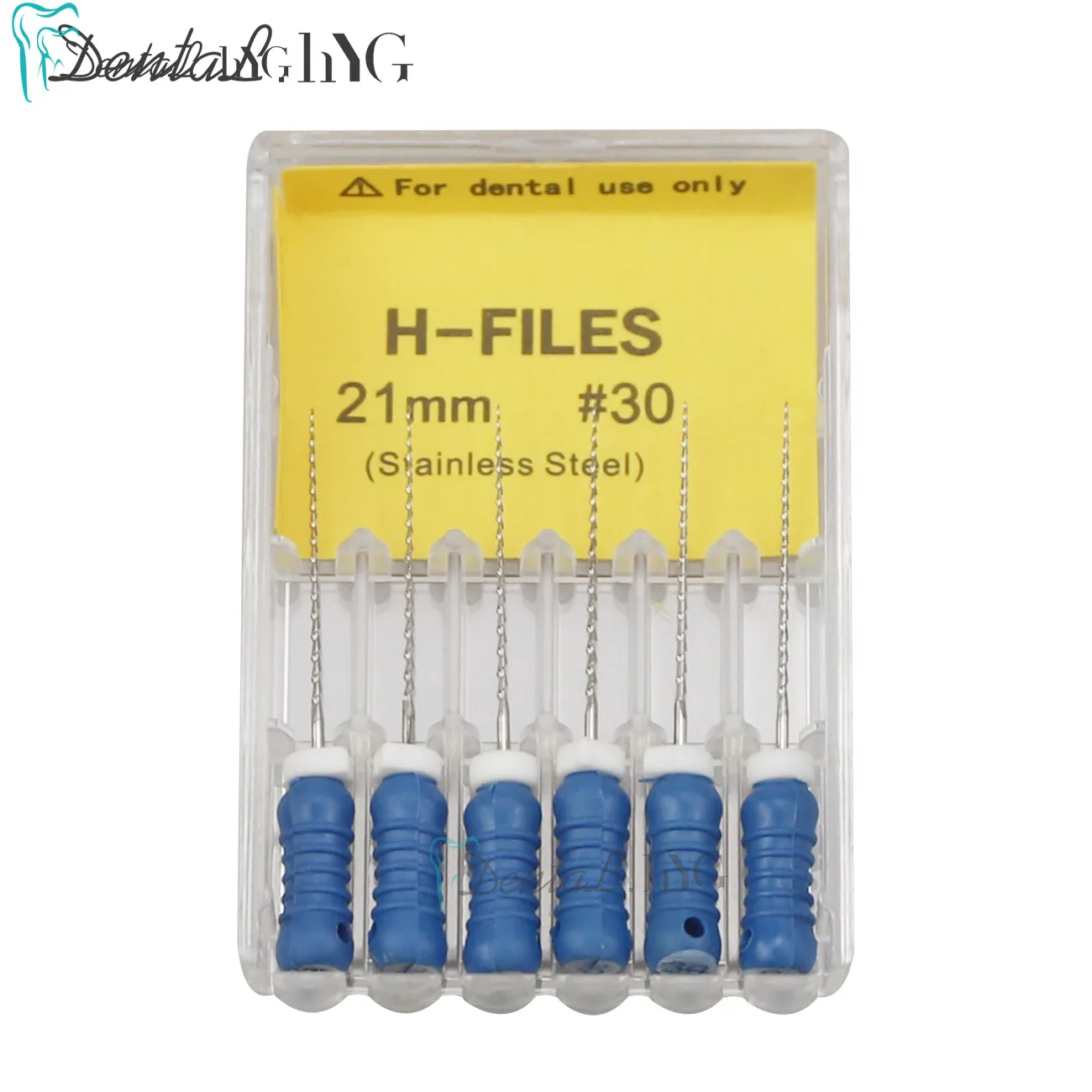Color: Red - 6Pcs/Pack Dental Tools Root Cannal Endo K File 21mm 25mm Stainless Steel Endodontic Instruments Dentist Dentistry Odontologia