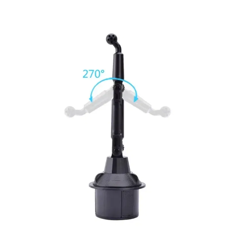 CarLong Arm  Phone Holder 360 Rotation Adjustable Base Universal Car Navigation GPS Bracket For Smartphone Stand in Car Cup Hole