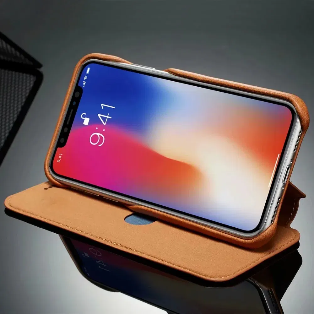 Color: Beige, Material: Polyester - Luxury Ultra Thin Leather Case Flip Cover for Samsung S24 S23 S22 S21 S20 FE Ultra Plus A53 A52s S10  A50 S9 Note 20 10