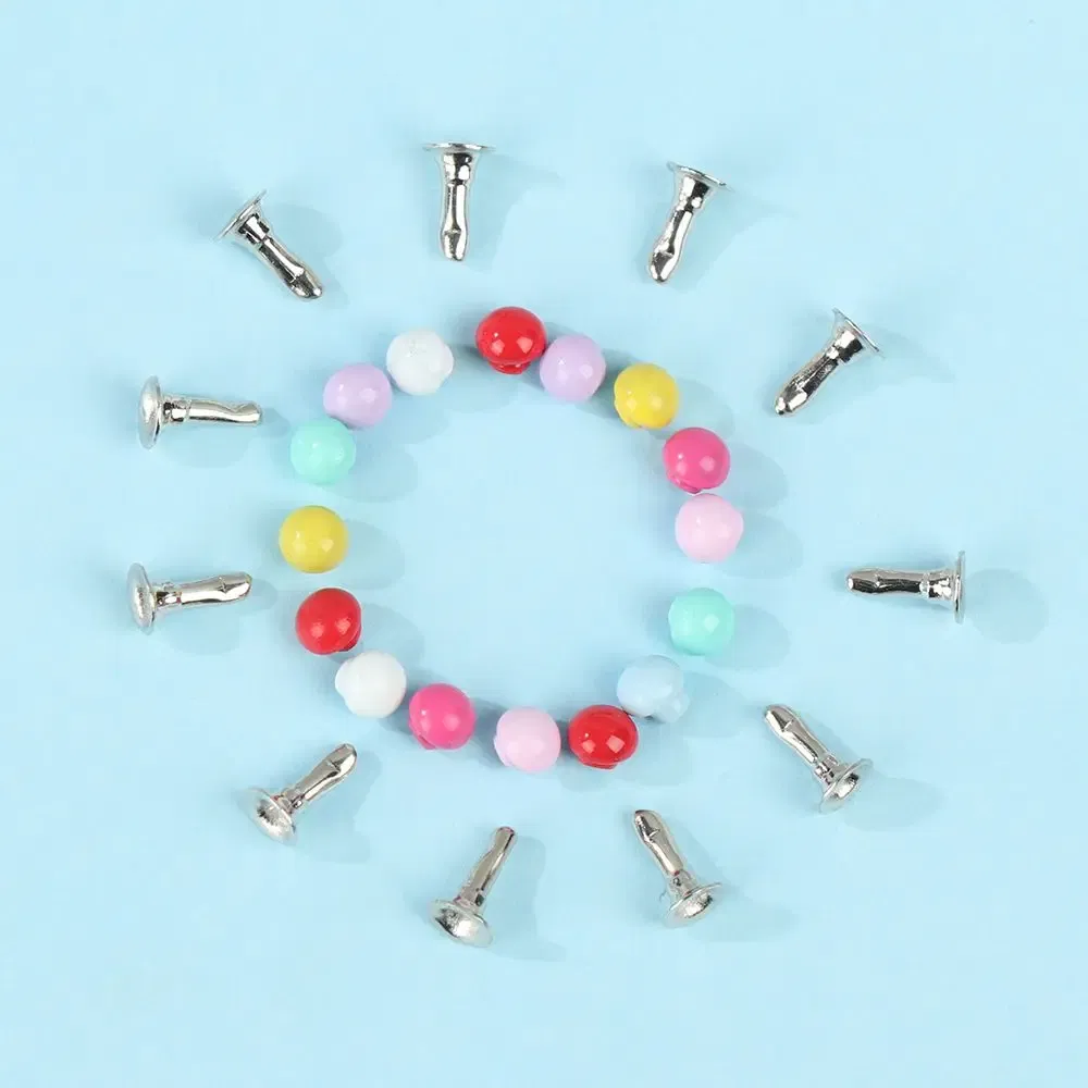 Color: Navy Blue - Hot Sale 20Pcs Mini Gourd Style Doll Belt Buttons Dolls Buckles Metal Buckle DIY Girls Toys Trousers Bags Sewing Accessories