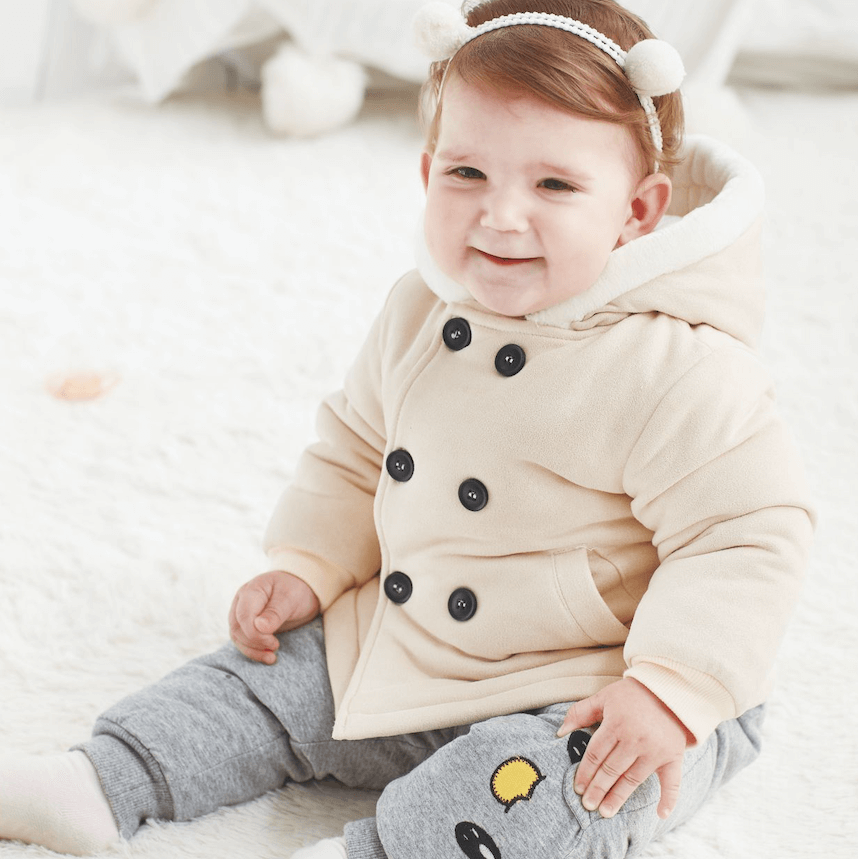 Track Pants Bird Embroidered | 9m - 4y