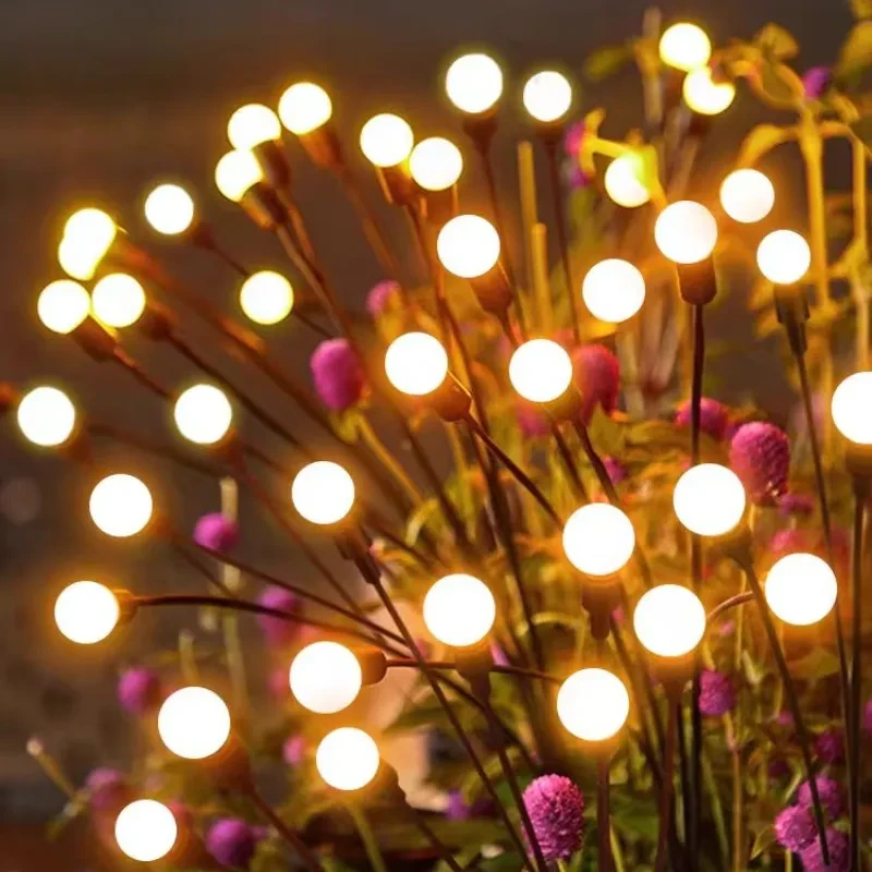 Solar Powered Firefly Garden Light