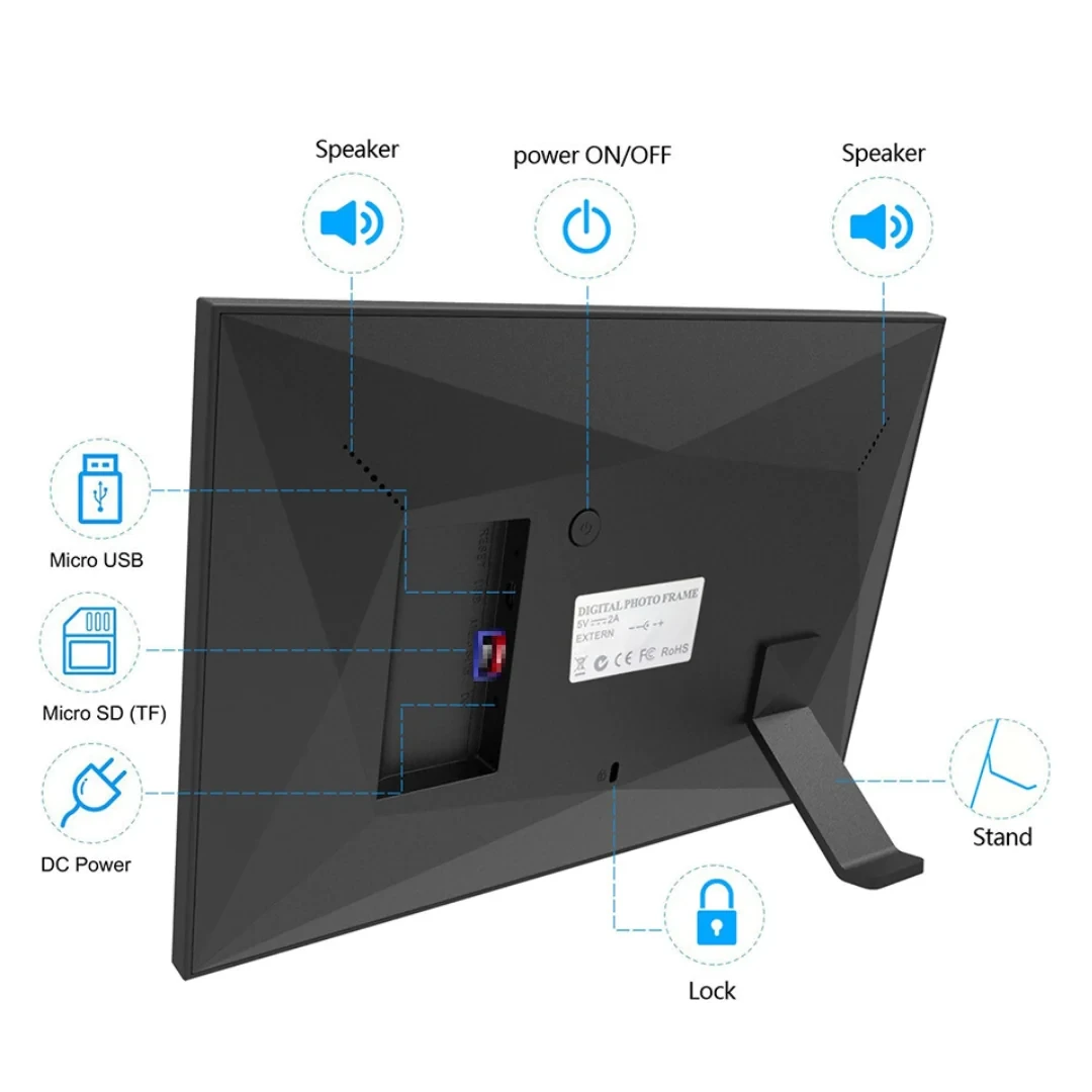 Speedex Digital Photo Frame: Showcase Your Cherished Memories in High Definition