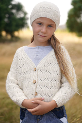 Cardi & Hat | Hand Knitted
