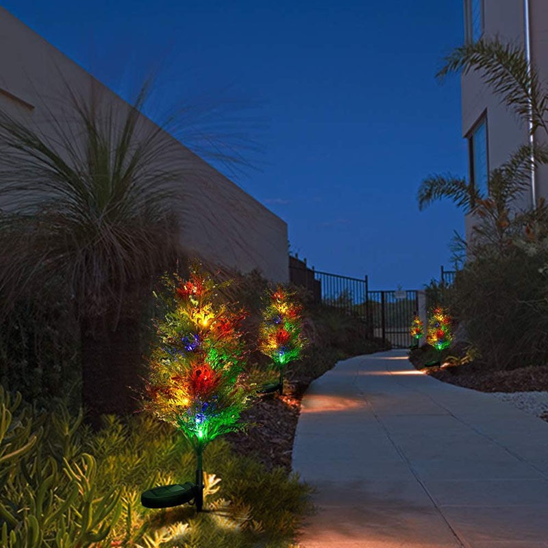 Solar Pine Christmas