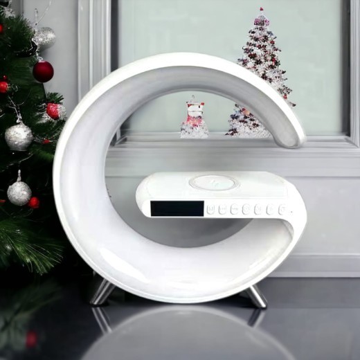 Led Colour Changing Light | Lit Lamp Alarm Clock