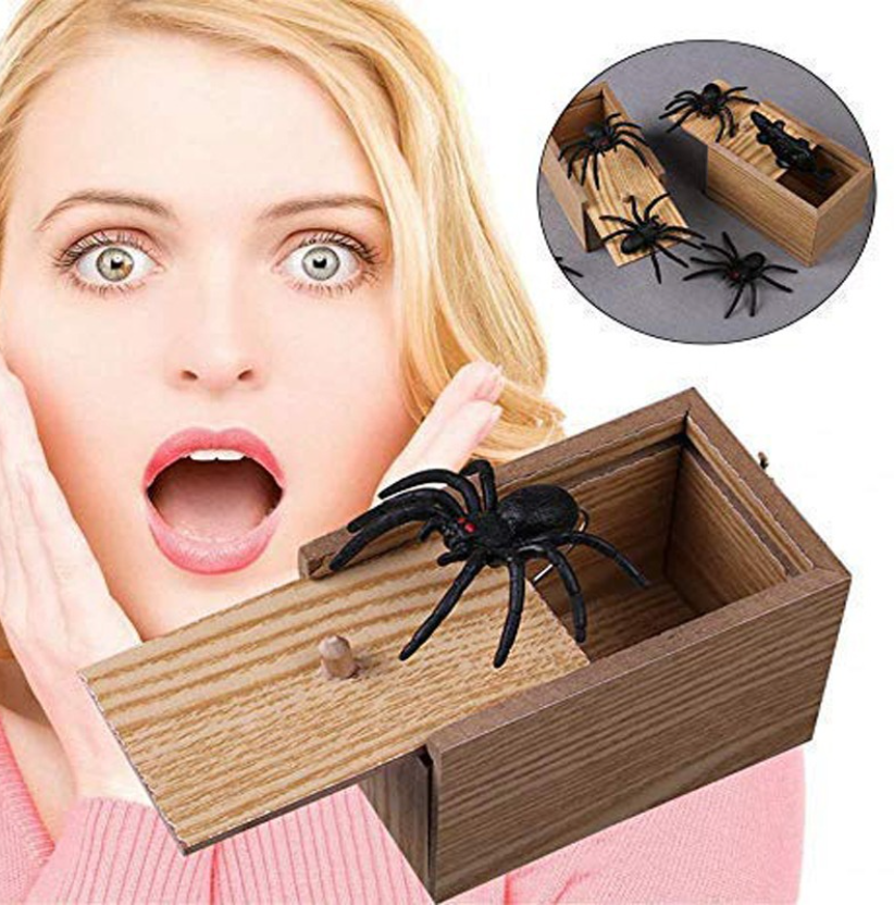 Gift Box Spider Prank