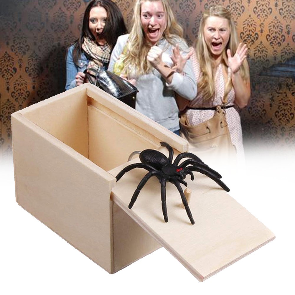 Gift Box Spider Prank