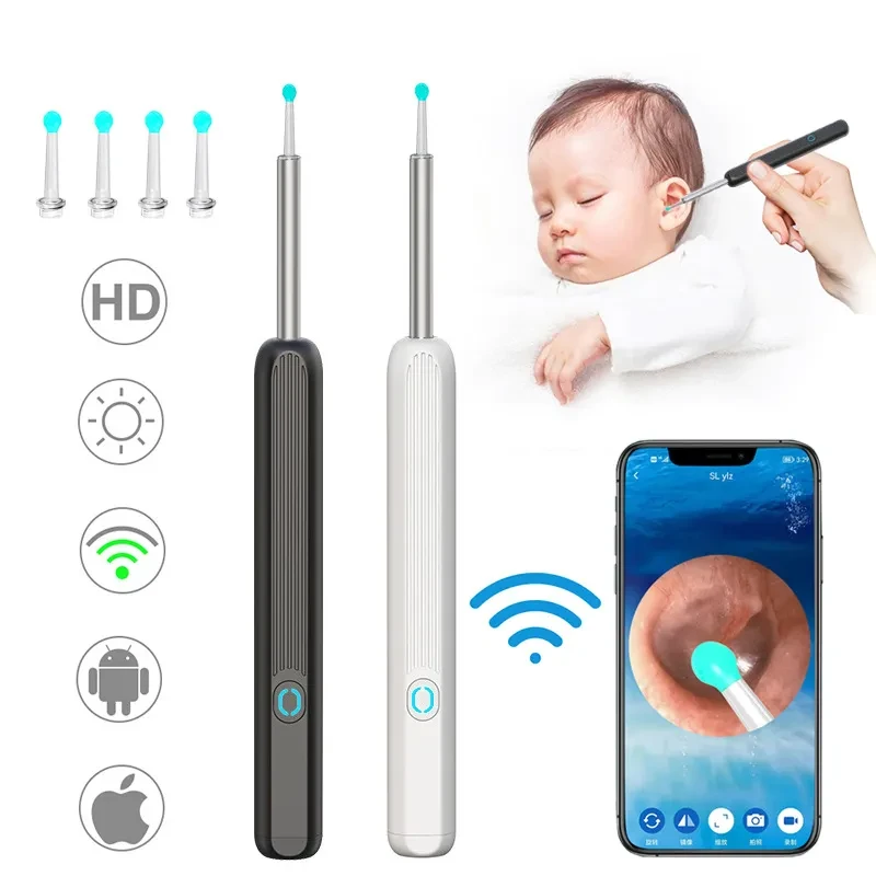 (Last Day Promotion- SAVE 48% OFF)1080P Ear Wax Removal Camera