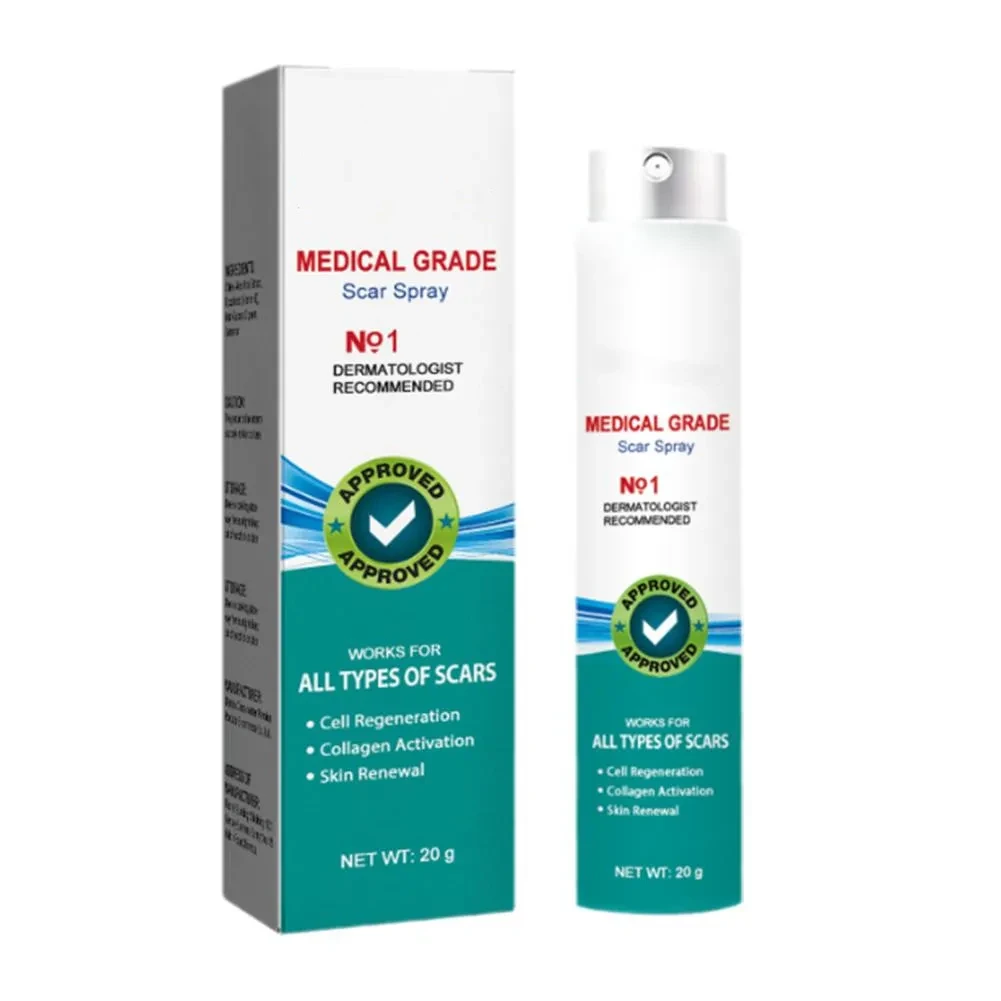 Advanced Scar Spray For All Types of Scars - For example Acne Scars, Surgical Scars and Stretch Marks