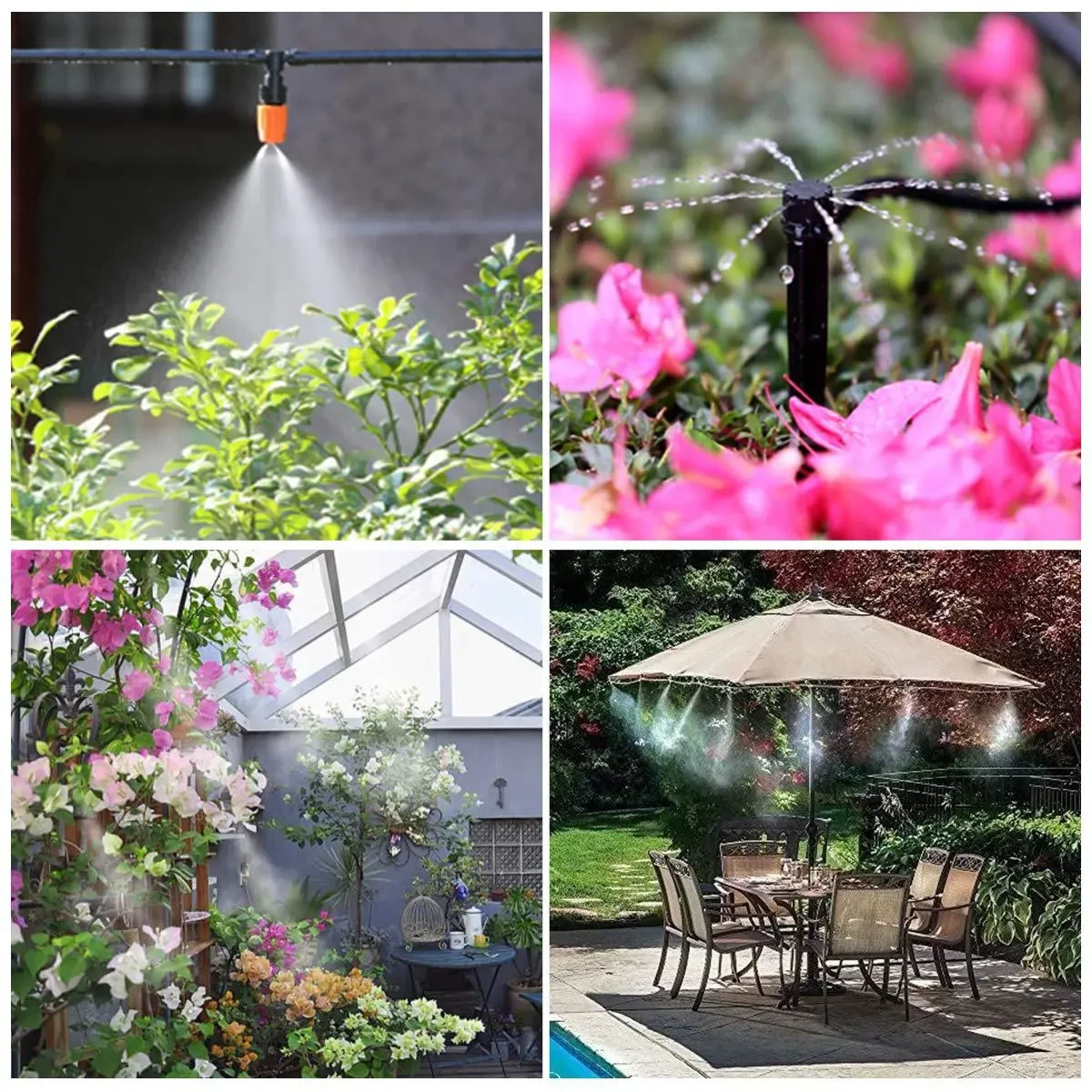 Mist Cooling Automatic Irrigation System