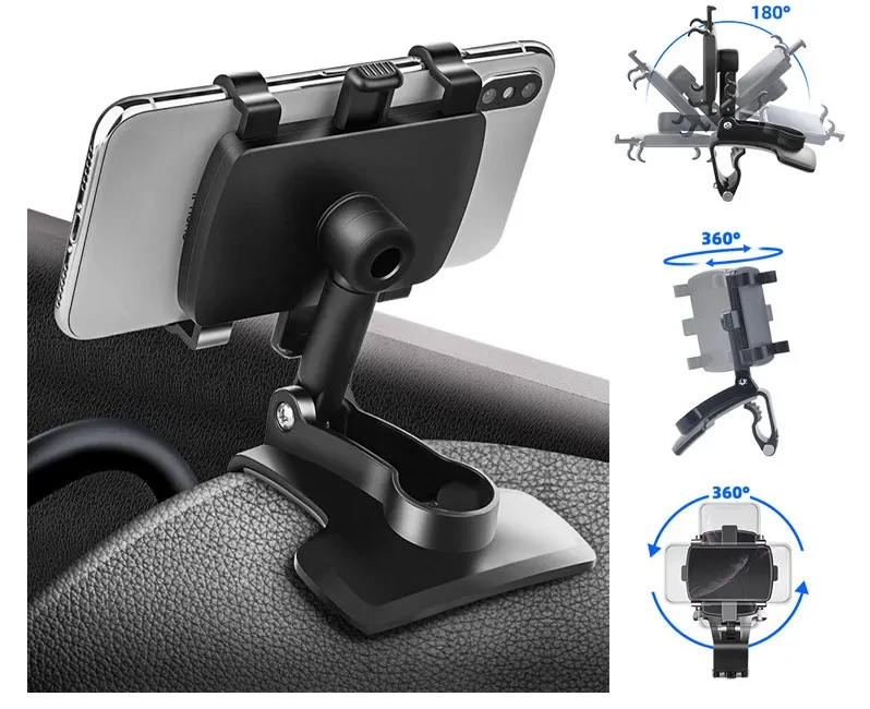 Multifunctional Car Dashboard Mobile Phone Holder