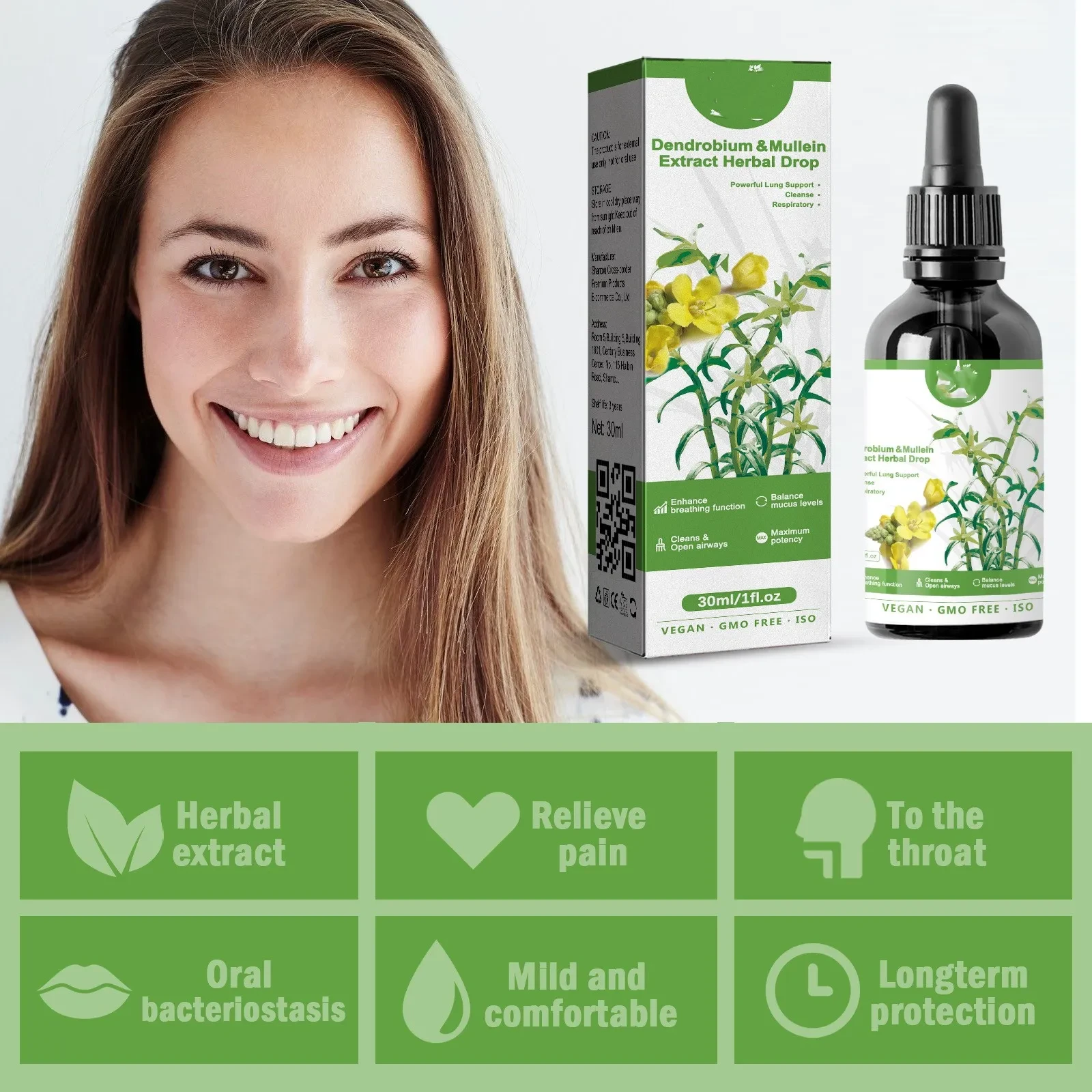 Clearbreath Dendrobium Mullein Extract