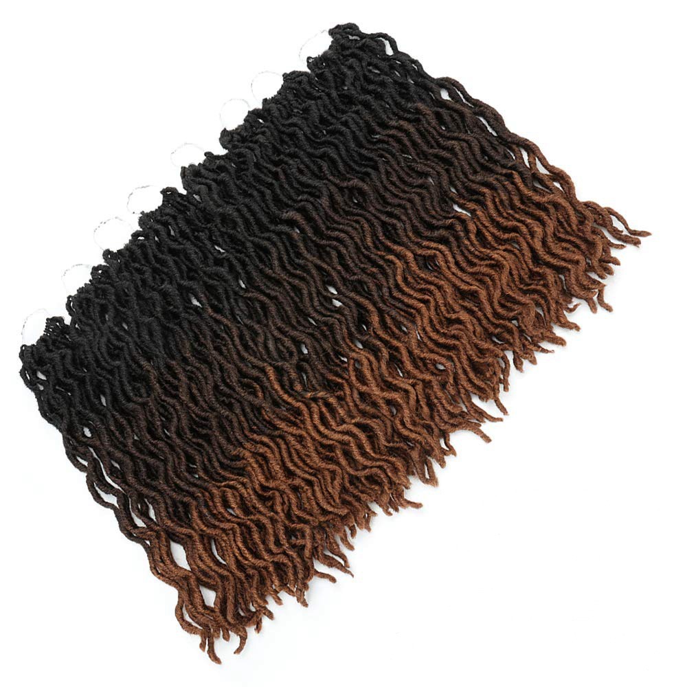 Cascade Curls Ombre Crochet Hair Extensions