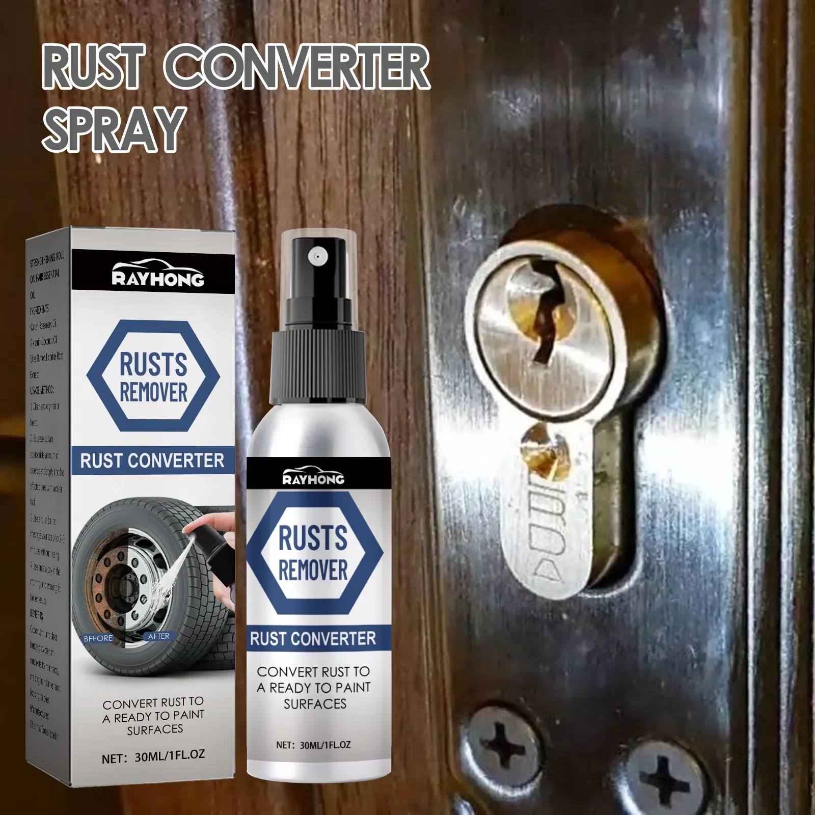 Rayhong rusts converter spray