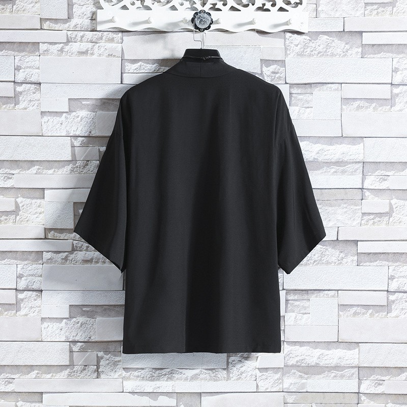 Summer Ice Silk Sun Protection Hanfu Robe