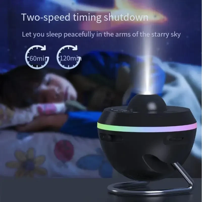 Ultra Clear Galaxy Projector Lamp Rotary Space Ball