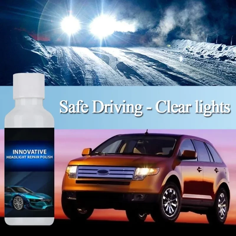Car Headlight Restoration Fluid