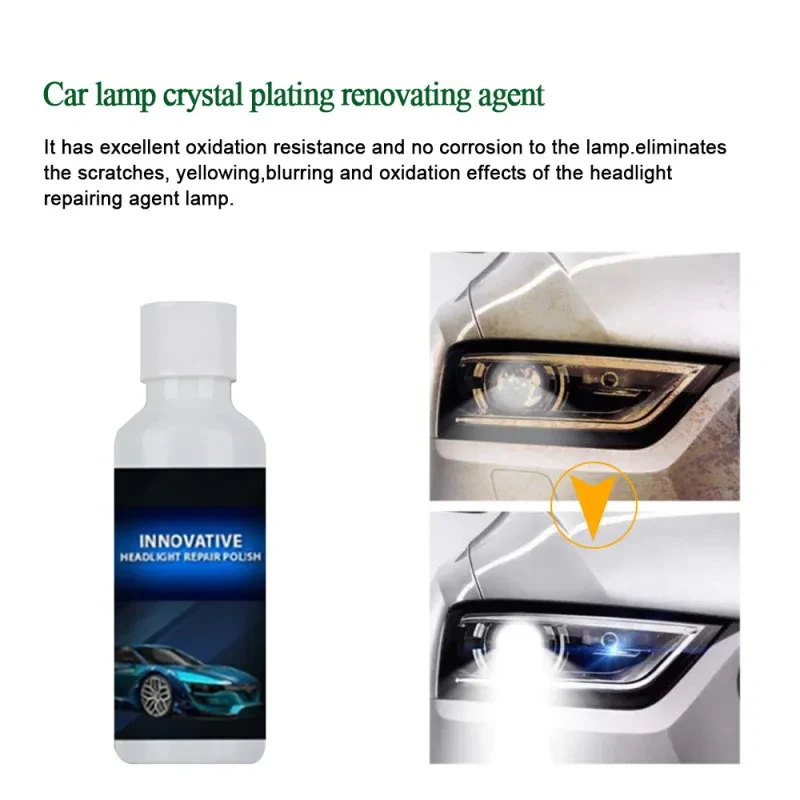 Car Headlight Restoration Fluid