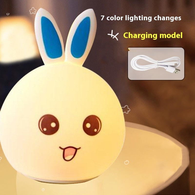 Bedroom Bedside Silicone Night Lamp Home Decor