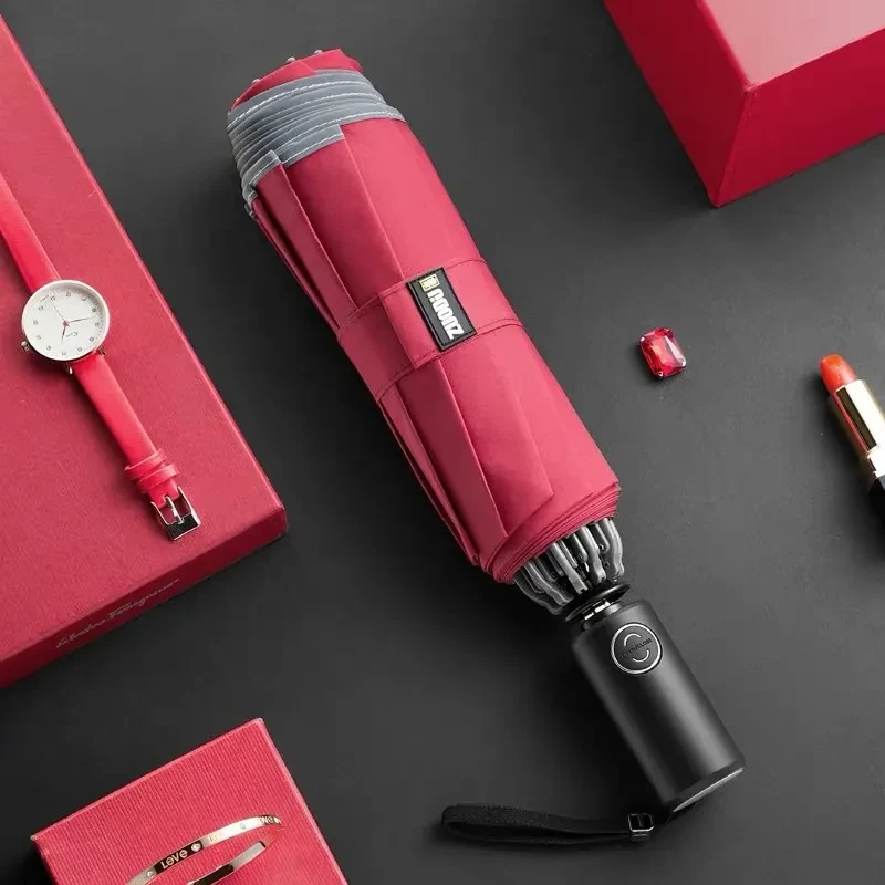 GiftTreeNZ | Automatic Umbrella with Reflective Stripe & LED Light