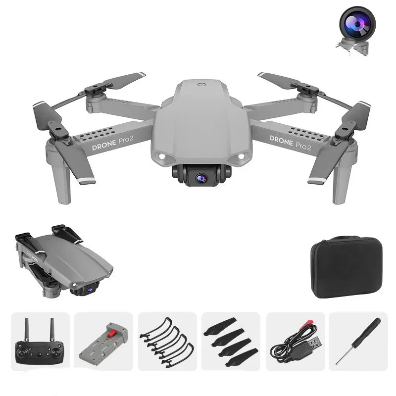 E99 K3 Professional RC Drone with Dual Camera - Double Folding, Height Hold, Remote Control