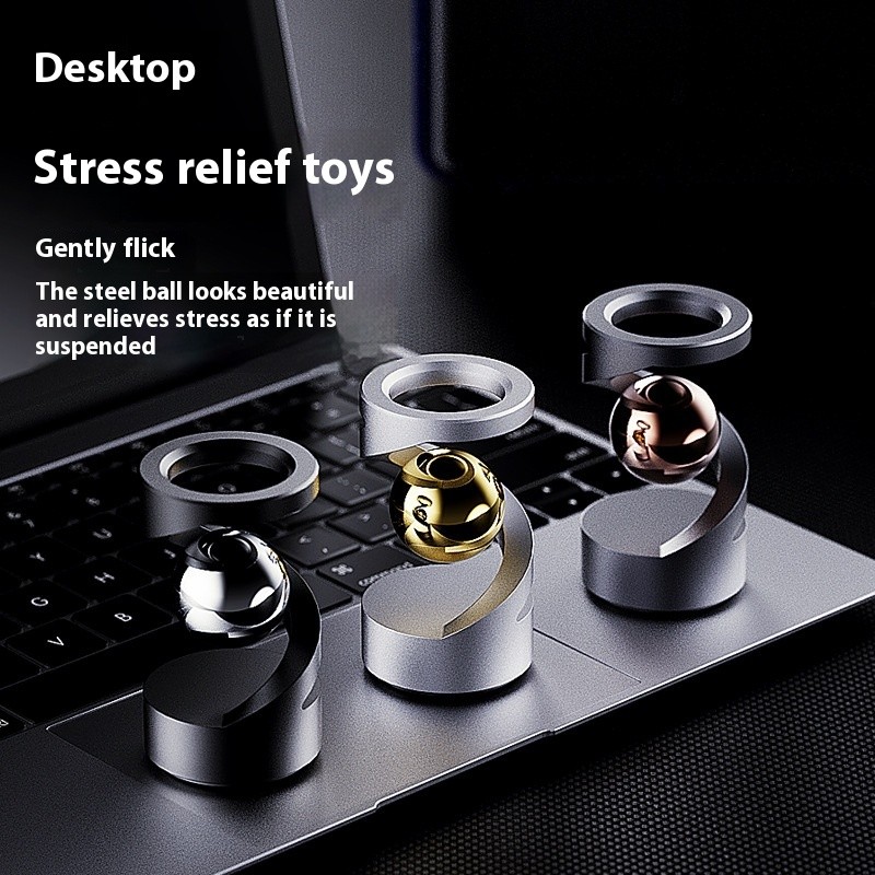 Mezmoglobe Luna - Gravity Defying Kinetic Desk Toy