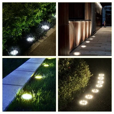 Solar underground lights