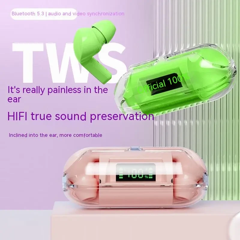 Wireless Digital Display Bluetooth Headset