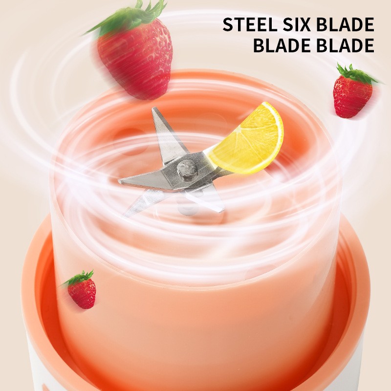 Kitchen Electric Juicer USB Charging Wireless Blender