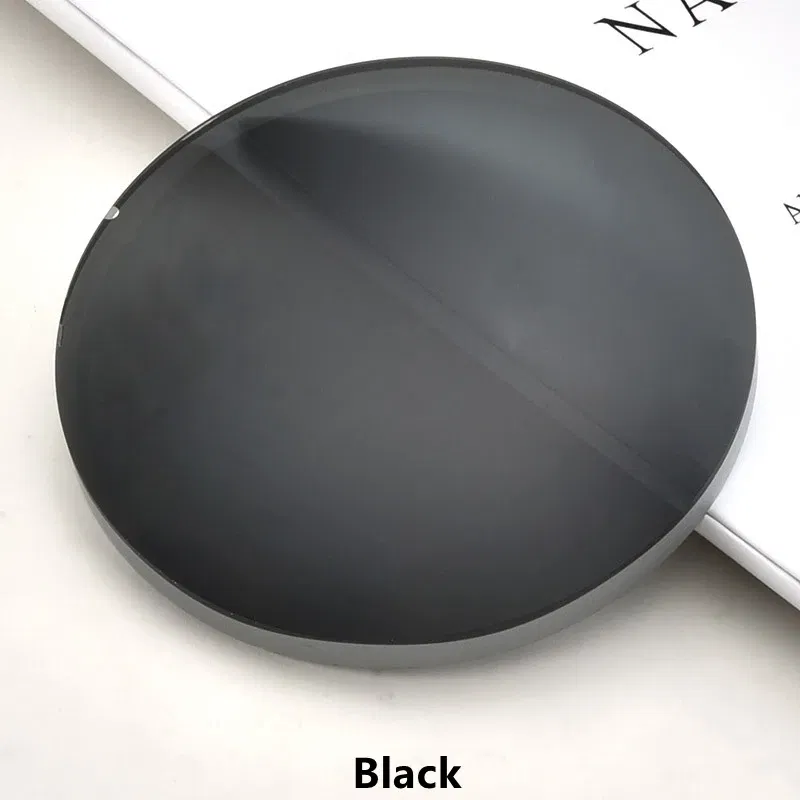 Lenses Color: Gold, Lens Index: 1.56 - YIMARUILI 1.49 1.56 1.61 1.67 Polarized Lens Sunglasses Lens UV400 Optical Prescription CR-39 Resin Colorful Mirror Lens 1 Pair