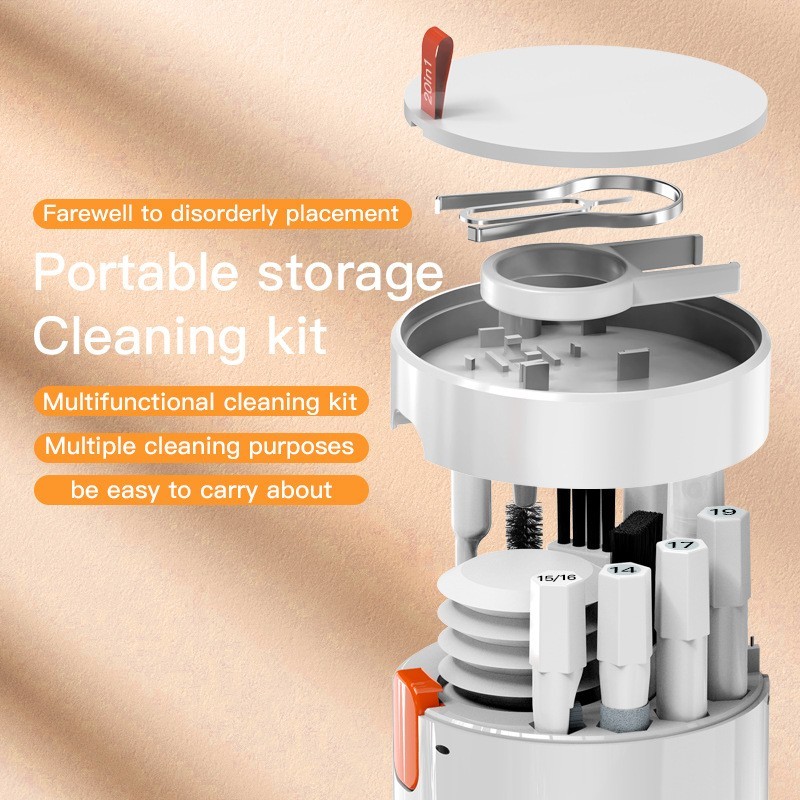 Multi-Function Brush Kit 20 in 1