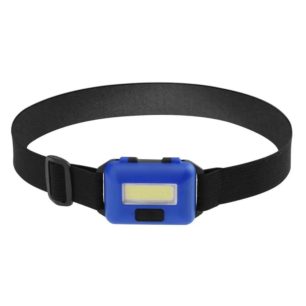 Mini 3W COB LED Headlight - 3 Modes Waterproof Headlamp Flashlight Torch for Outdoor Camping and Night Fishing