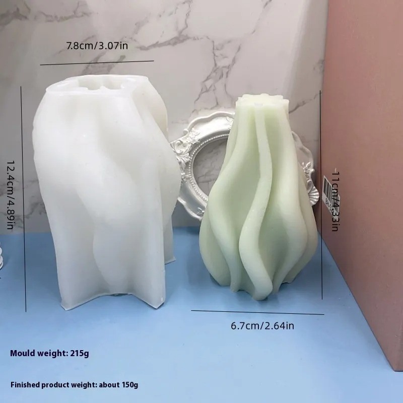 Creative Irregular Column Silicone Mold