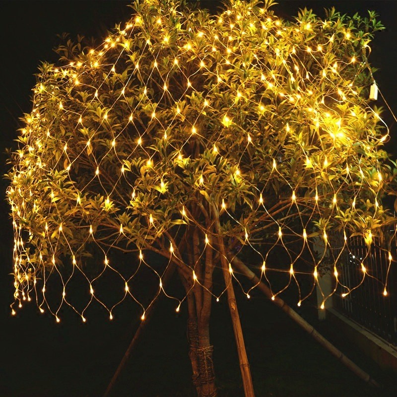 Net Mesh Waterproof String Lights