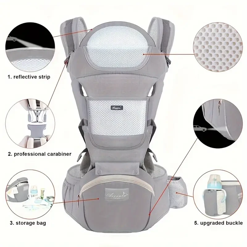 Baby Baby Carrier Waist Stool, Baby Backpack Carrier For Child