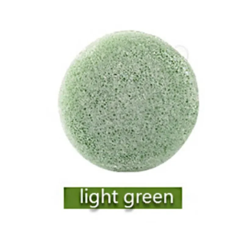 Round Shape Konjac Sponge