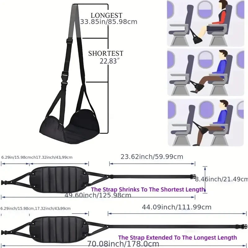 Durable Polyester Airplane Footrest Pedal