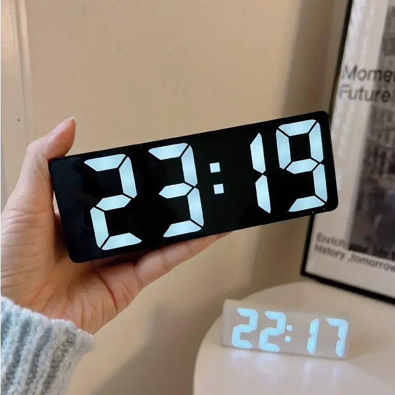 Latest Digital LED Alarm Clock - Sleek and Modern Timepiece for Your Bedroom
