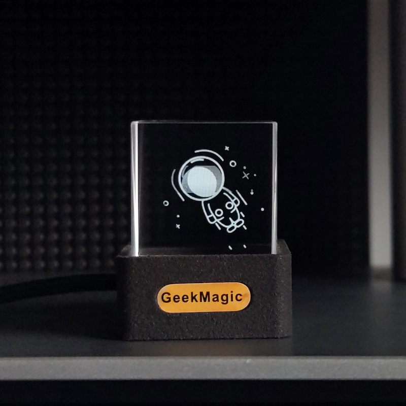 GeekMagic WiFi Weather Clock - Decorative Display