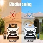 Foldable Car Sun Umbrella-Block Heat UV