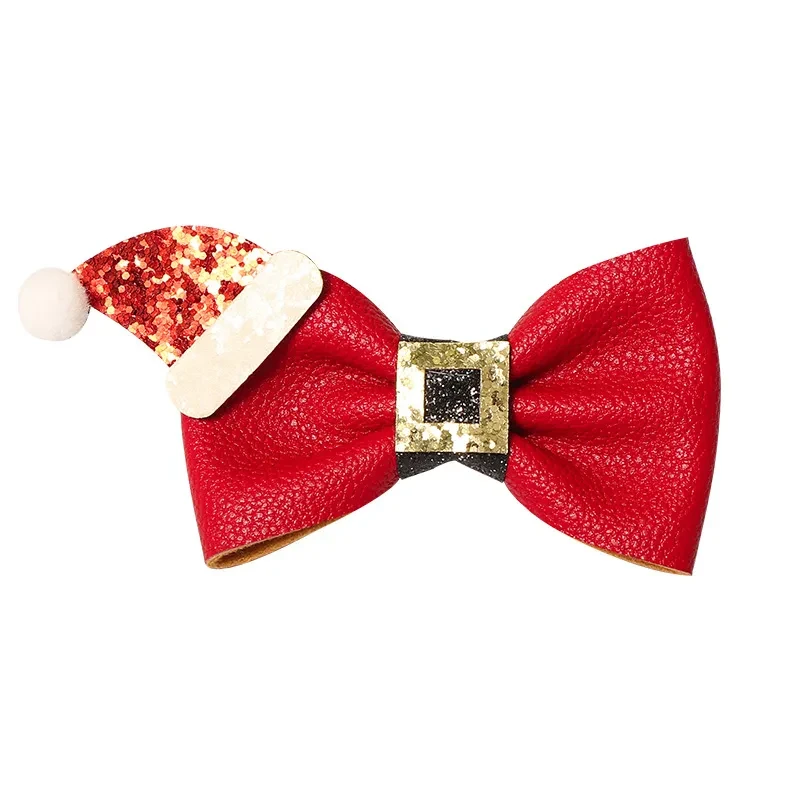 Festive Reindeer Antler Christmas Hairpin for Kids