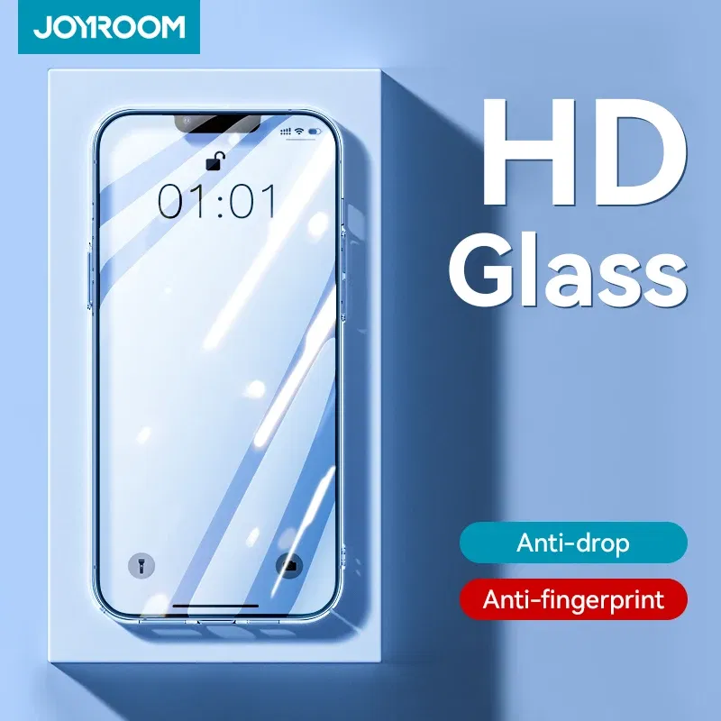 Bundle: bundle 18, Material: High Definition - Joyroom 1/2/3pcs HD Glass Screen Protector for iPhone 15 14 13 12 11 Pro Max Full Screen Tempered Glass Protection for iPhone 15